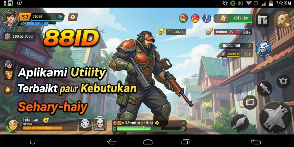 Tampilan aplikasi 88ID yang intuitif dan fungsional.