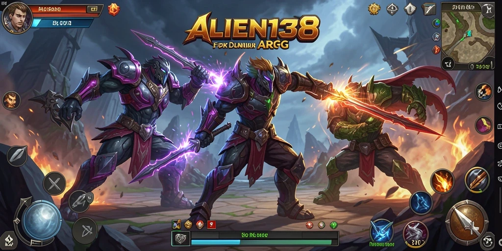 Gameplay seru di dunia fantasi ARPG ALIEN138.