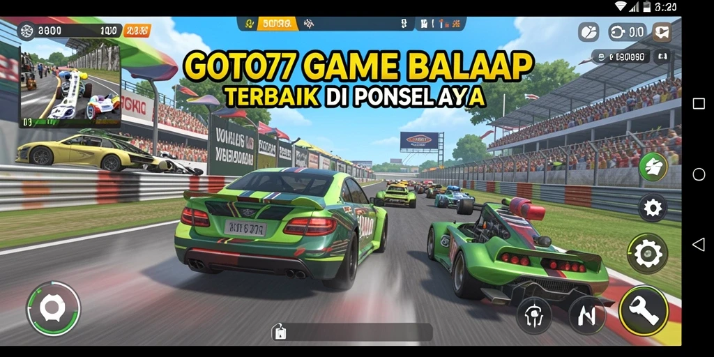 Gameplay seru dalam balapan GOTO77 yang menegangkan.