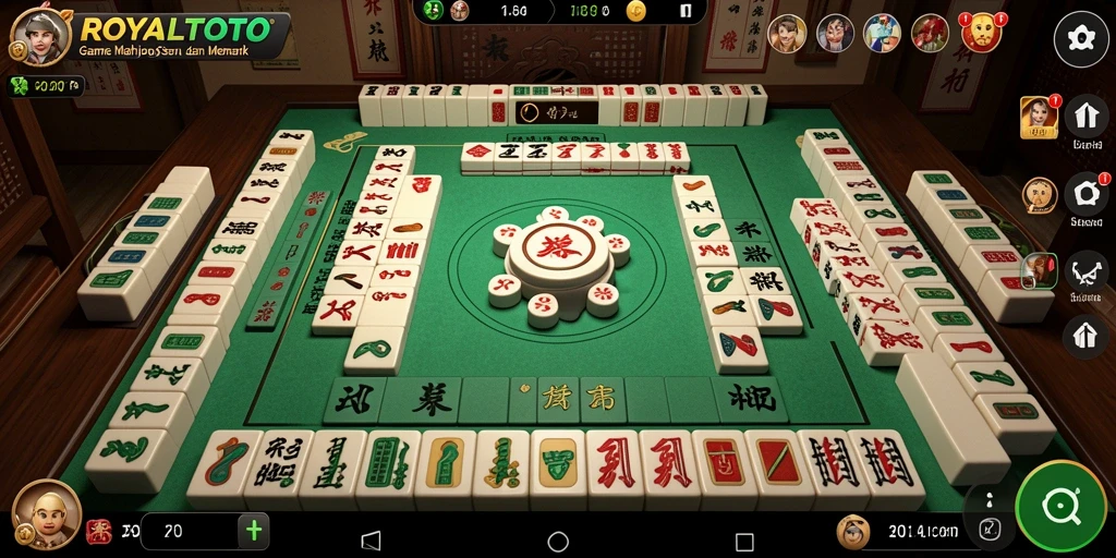 Tampilan gameplay ROYALTOTO yang menarik dan interaktif.