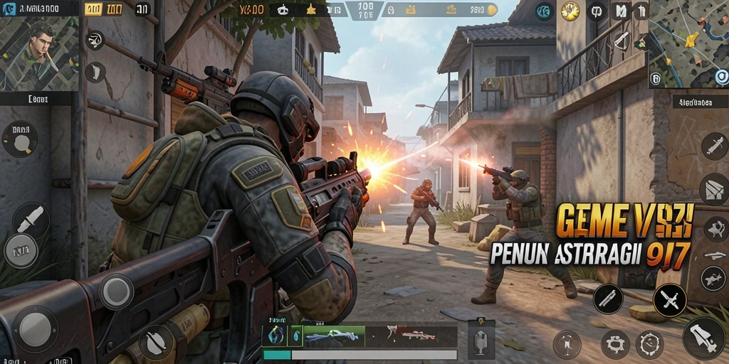 Screenshot utama VIO77 menampilkan gameplay seru FPS yang menantang.